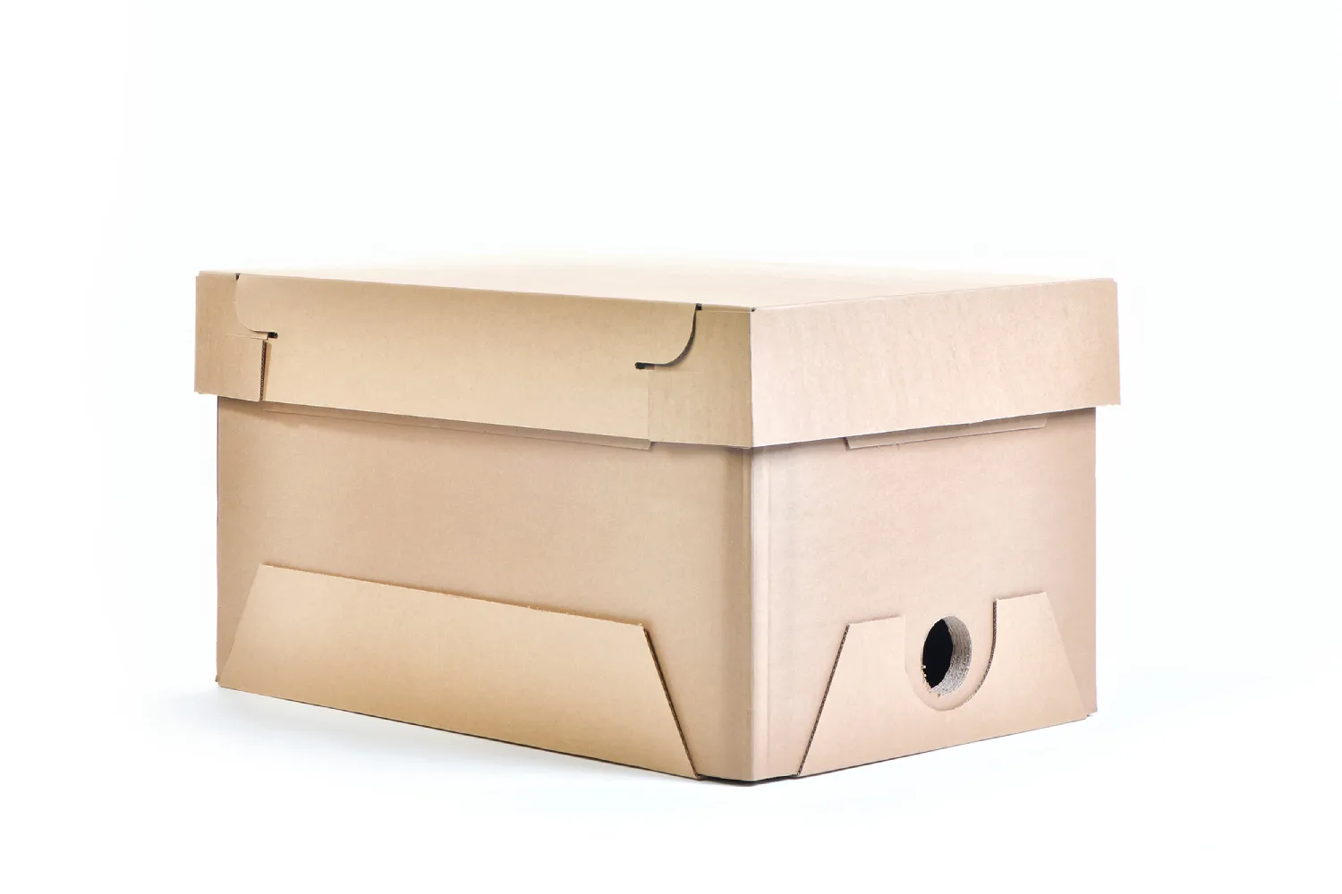 IBC container made of cardboard O_TANK_500l Organic Poland manufacturer of ecological cardboard packaging